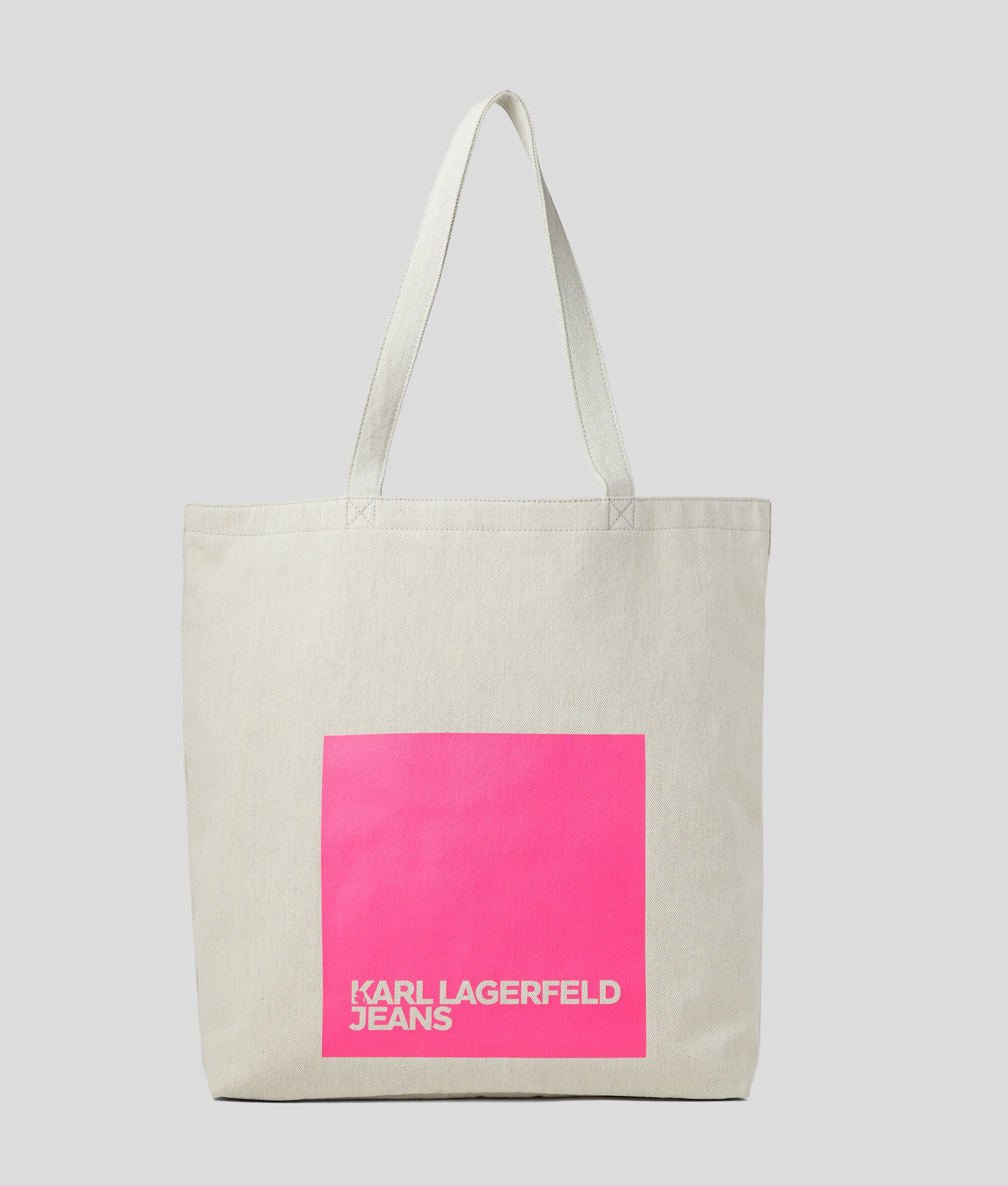 (image for) Powerful KLJ BOX LOGO CANVAS SHOPPER